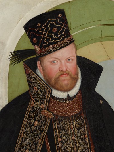 August, Elector of Saxony (1526-1586) by Lucas Cranach the Younger  